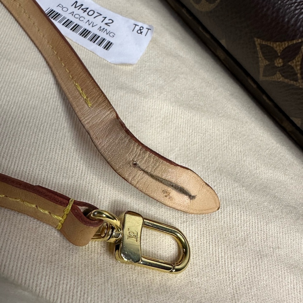 LOUIS VUITTON pochette accesory bag in monogram - Picture 16 of 17